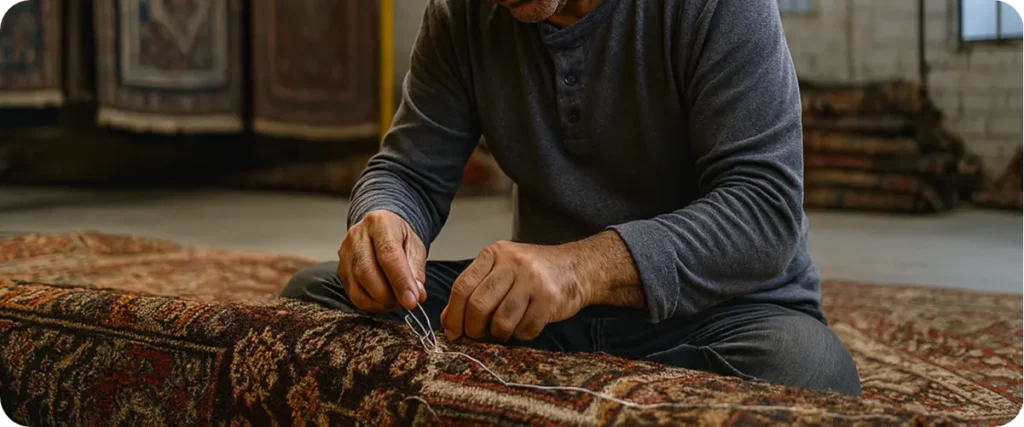 خدمات رفو فرش قالیشویی در اکباتان