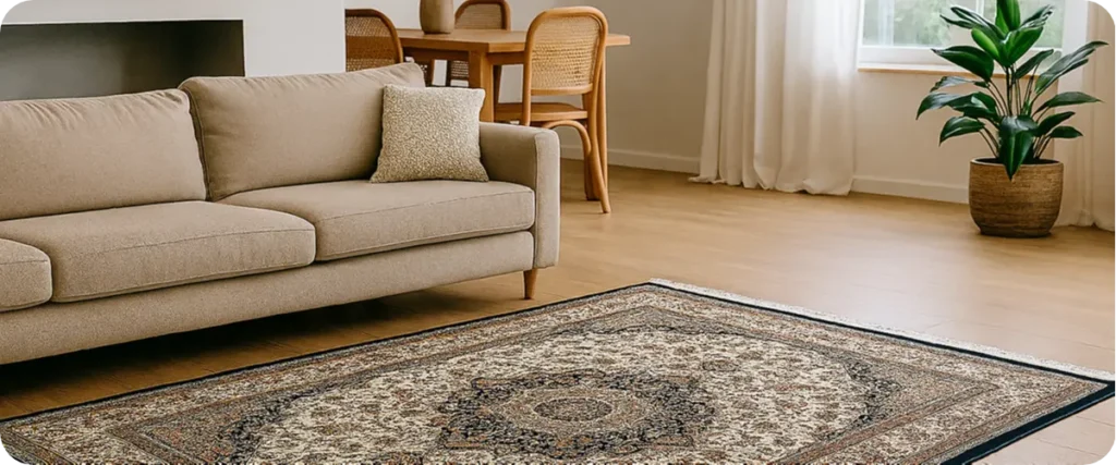 فرش لکرلیک در منزل