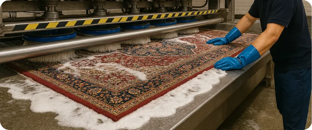 قالیشویی در مینی سیتی