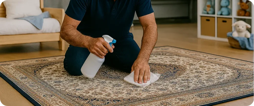 لکه برداری فرش اکریلیک