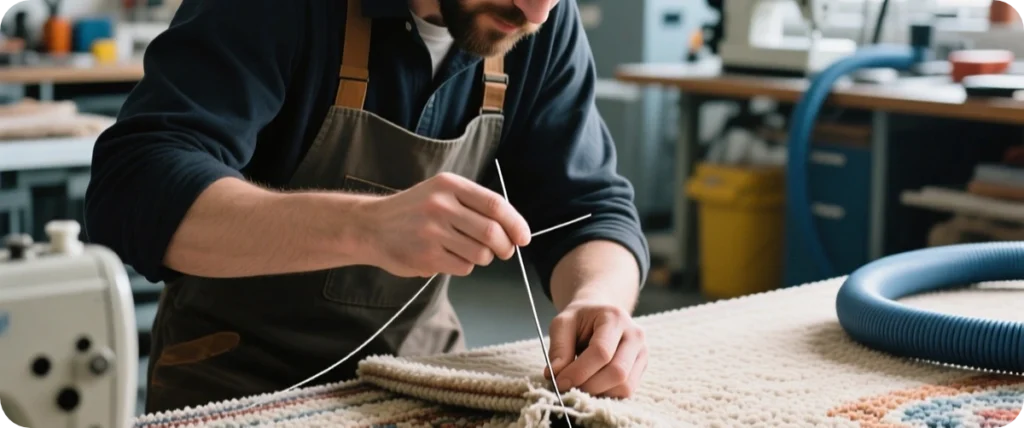 ترمیم فرش قالیشویی در مجیدیه