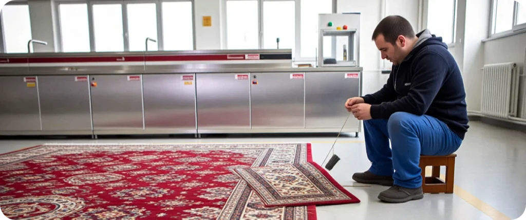 رفوفرش قالیشویی در جیحون