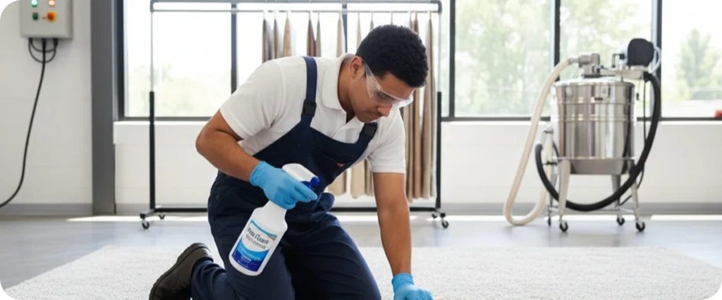 لکه برداری فرش در قالیشویی مجیدیه