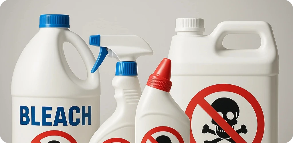 مواد شوینده مضر برای فرش پشمی