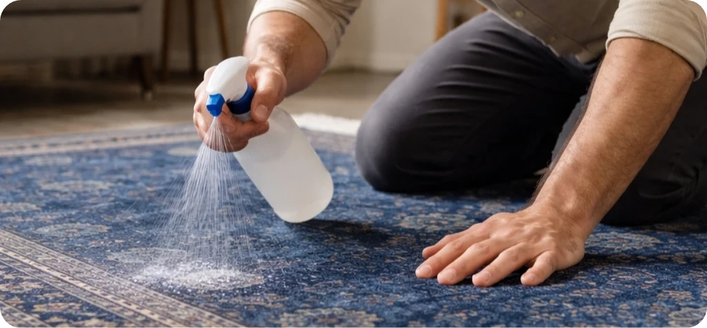 تست رنگ دهی تابلو فرش