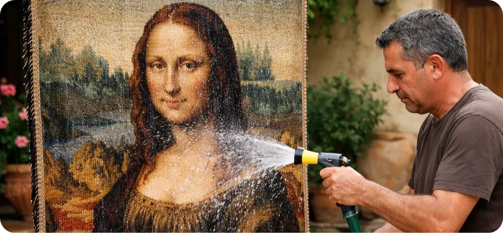 شستشوی تابلو فرش