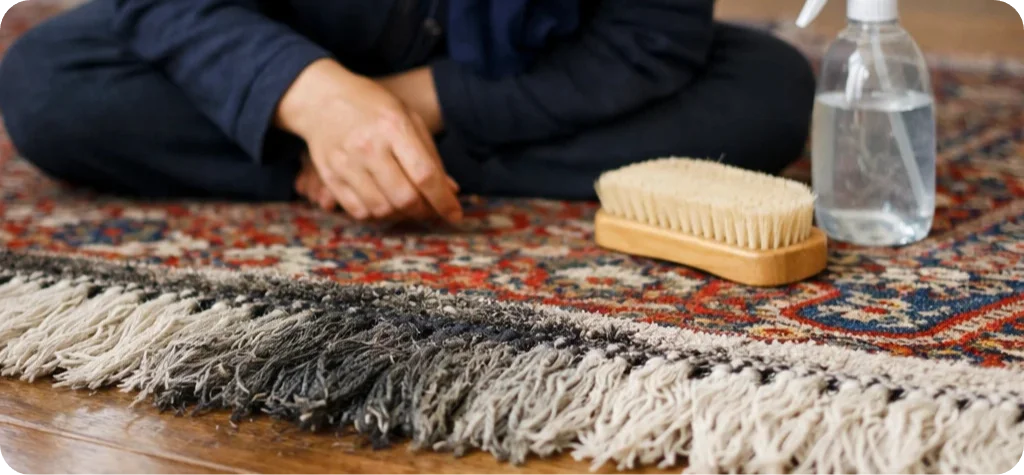 شستشوی ریشه فرش