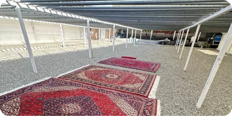 قالیشویی در جنت آباد جنوبی