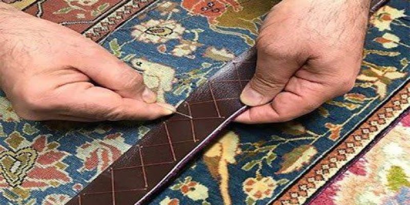 چرم دوزی فرش